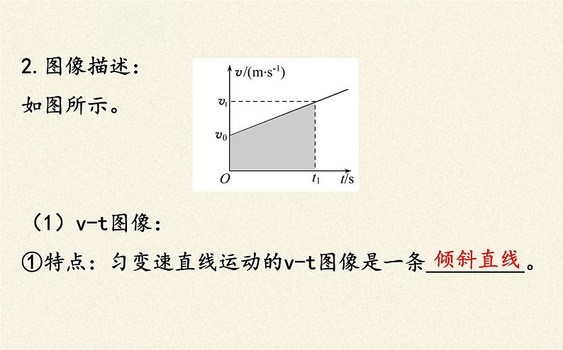 鲁科版（2019）高中物理 必修第一册 2.1 速度变化规律 课件06