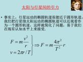 人教版（2019）必修第二册7.2万有引力定律（课件） 课件
