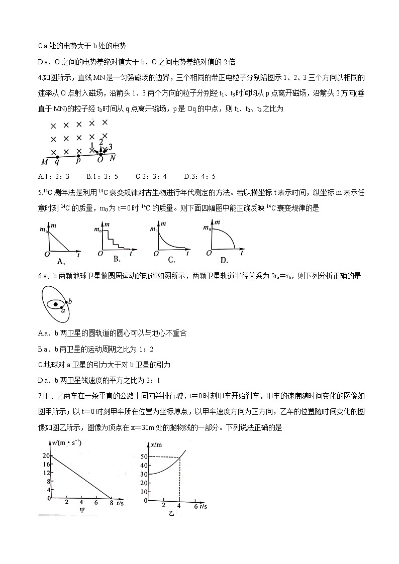 2022届河南省驻马店市环际大联考“圆梦计划”高三上学期9月阶段性考试（一） 物理（word版含答案）练习题第2页