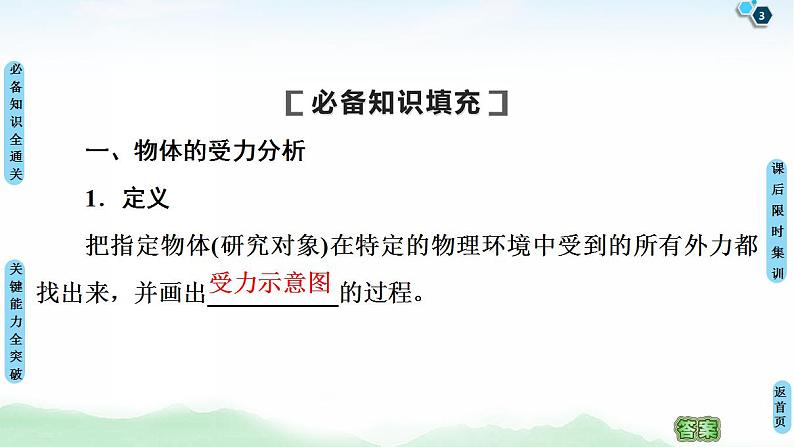 2021版高考物理大一轮复习通用版课件：第2章 第3节　共点力的平衡第3页