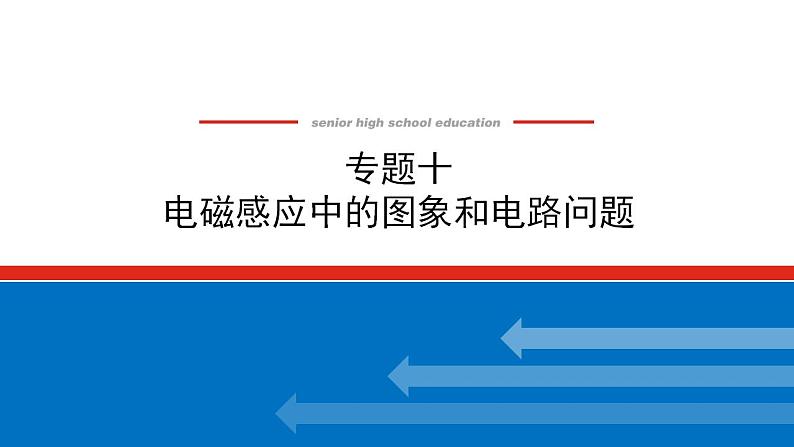 2021版高考物理大一轮复习通用版课件：专题十　电磁感应中的图象和电路问题课件PPT第1页