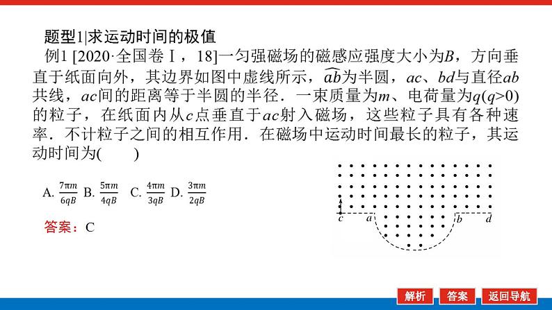 专题八　带电粒子在磁场中运动的临界和多解问题课件PPT05