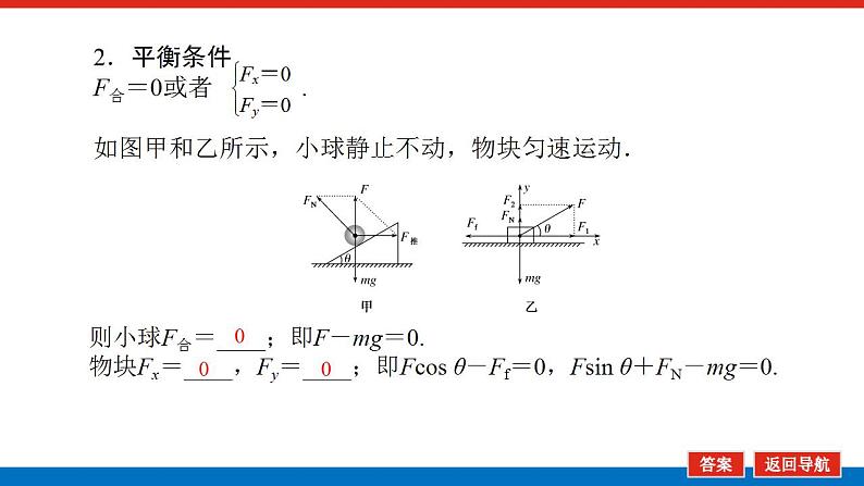 2021版高考物理大一轮复习通用版课件：2.第3讲　共点力作用下物体的平衡课件PPT第6页