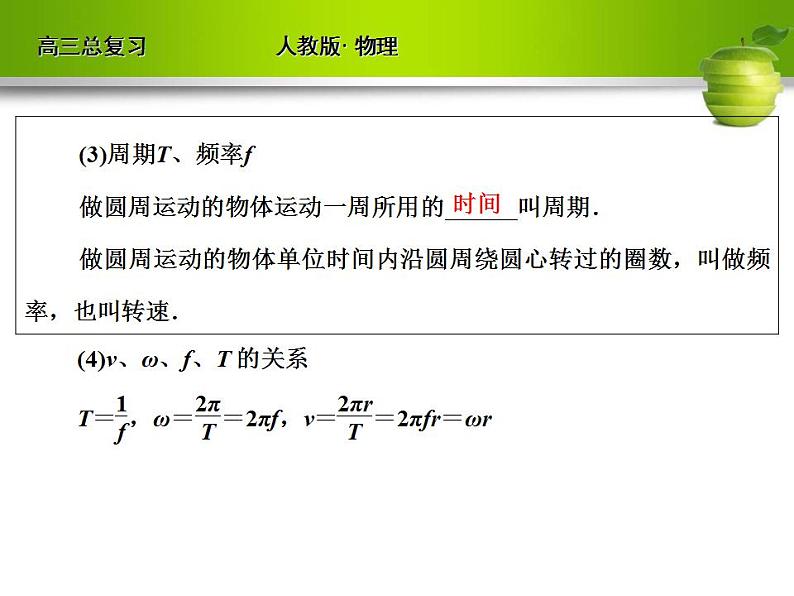 [人教版]高三物理总复习课件：匀速圆周运动（共49张PPT）第6页