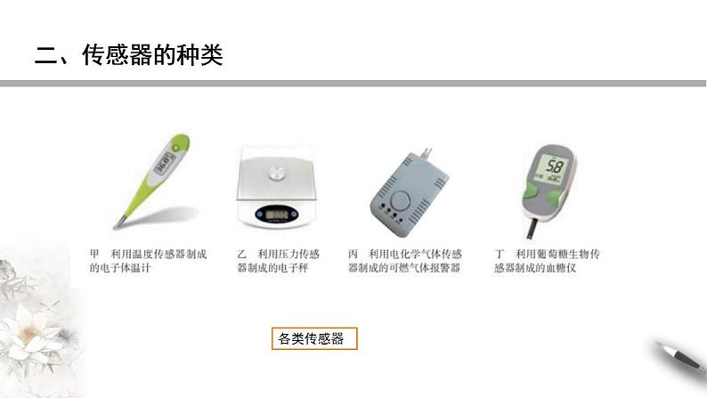 人教版高中物理选择性必修第二册课件5.1《认识传感器》07