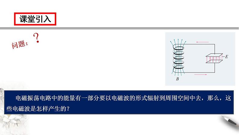 人教版高中物理选择性必修第二册课件4.2《电磁场与电磁波》02