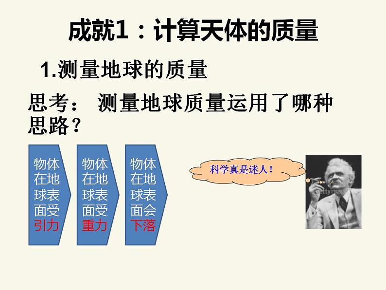 人教版高中物理必修2 6.4 万有引力理论的成就 课件（人教版必修2）第4页