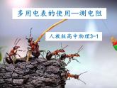 人教版（2019）必修第三册 多用电表的使用—测电阻 课件