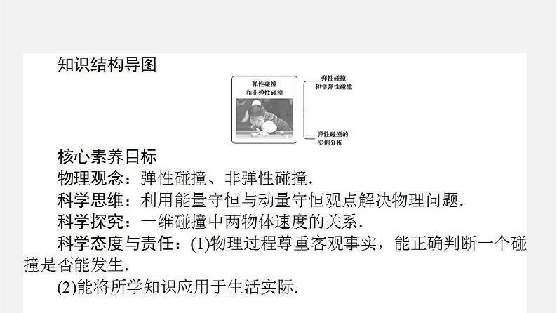 人教版高中物理选择性必修第一册课件1.5《弹性碰撞和非弹性碰撞》第2页