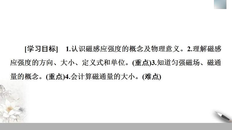 人教版高中物理必修第三册课件13.2《磁感应强度　磁通量》02