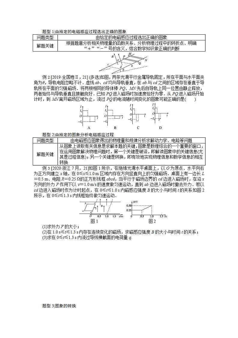 2022届高三统考物理人教版一轮复习学案：专题十 电磁感应中的图象和电路问题第3页