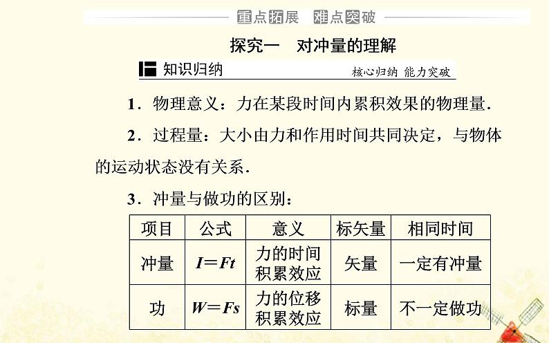 2021年新教材高中物理第一章动量和动量守恒定律第一节冲量动量课件粤教版选择性必修第一册08