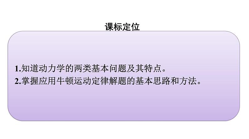 2021-2022学年高中物理新人教版必修第一册 第四章　5.牛顿运动定律的应用 课件（42张）第2页