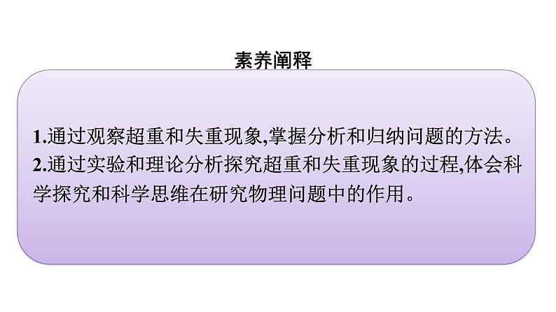 2021-2022学年高中物理新人教版必修第一册 第四章　6.超重和失重 课件（47张）04
