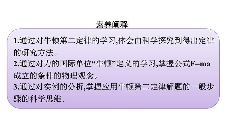 2021-2022学年高中物理新人教版必修第一册 第四章　3.牛顿第二定律 课件（47张）04