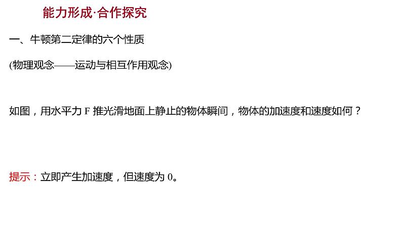 2021-2022学年高中物理新人教版必修第一册 第四章  3.牛顿第二定律 课件（60张）08