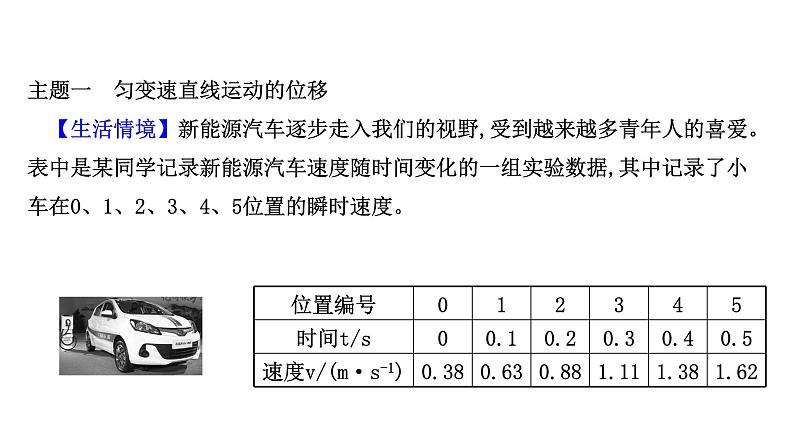 2021-2022学年高中物理新人教版必修第一册 2.3 匀变速直线运动的位移与时间的关系 课件（46张）07