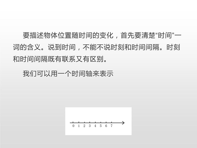 2021-2022学年高中物理新人教版必修第一册 1.2时间 位移 课件（36张）06