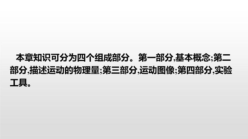 2021-2022学年高中物理新人教版必修第一册 第一章 运动的描述 本章整合 课件（24张）第2页