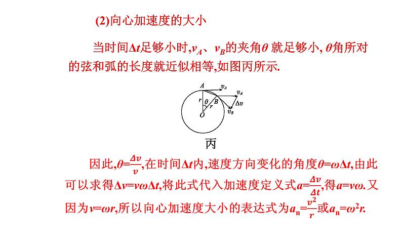 2020-2021高中物理新人教版必修第二册 6.3 向心加速度 课件（22张）08