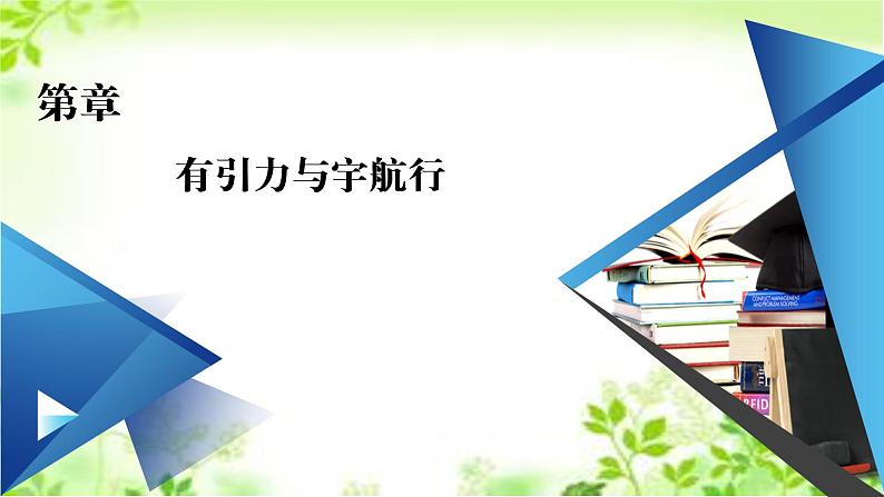 2020-2021学年高中物理新人教版 必修第二册 第7章 第4节 宇宙航行 课件（54张）第1页