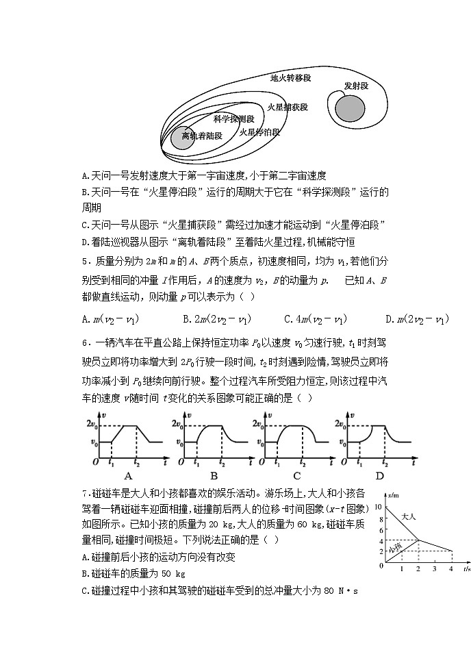 2022届河南省南阳市第一中学校高三上学期第二次月考物理试题（word版含答案）第2页