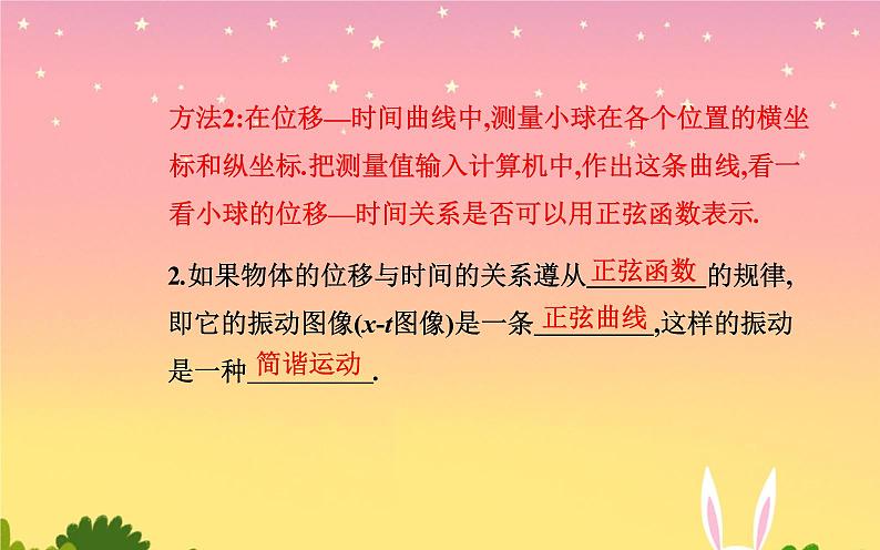 2021-2022学年高中物理新人教版选择性必修第一册 2.1 简谐运动 课件（41张）第7页