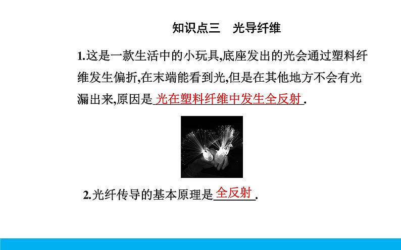 2021-2022学年高中物理新人教版选择性必修第一册 4.2 全反射 课件（44张）08