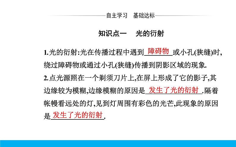 2021-2022学年高中物理新人教版选择性必修第一册 4.5 光的衍射 课件（35张）03