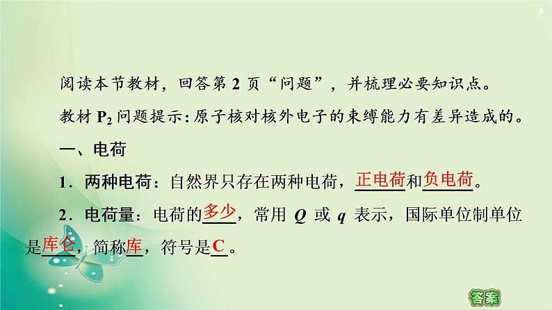 2020-2021学年高中物理新人教版必修第三册  第9章 1.电荷 课件（50张）第4页