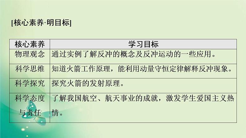 2021年高中物理新人教版选择性必修第一册 第1章 6．反冲现象　火箭 课件（53张）02