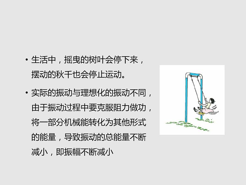 2020-2021学年高中物理新人教版选择性必修第一册 2.6受迫振动 共振 课件（40张）06