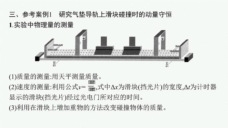 2021年高中物理新人教版选择性必修第一册 第一章 4　实验验证动量守恒定律 课件（34张）第7页