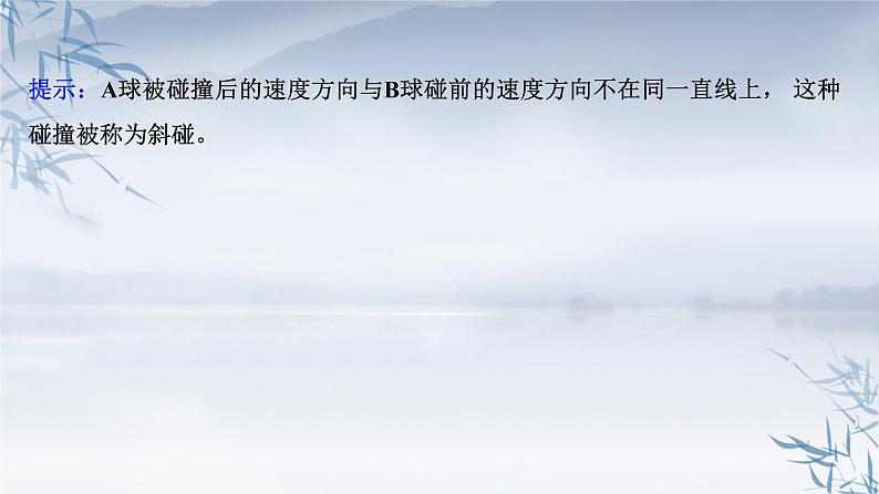 2021年高中物理新人教版选择性必修第一册 1.5 弹性碰撞和非弹性碰撞 课件（98张）第4页