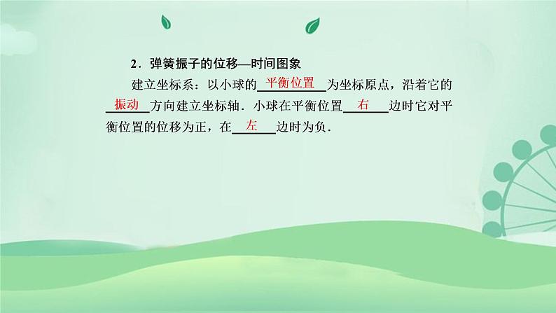 2021年高中物理新人教版选择性必修第一册 2.1 简谐运动 课件（59张）07