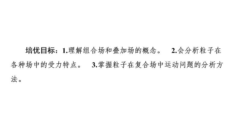 2020-2021学年高中物理新人教版选择性必修第二册 1.3 带电粒子在复合场中的运动 课件（45张）02