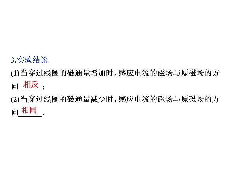 2020-2021学年高中物理新人教版选择性必修第二册 2.1楞次定律 课件（29张）05