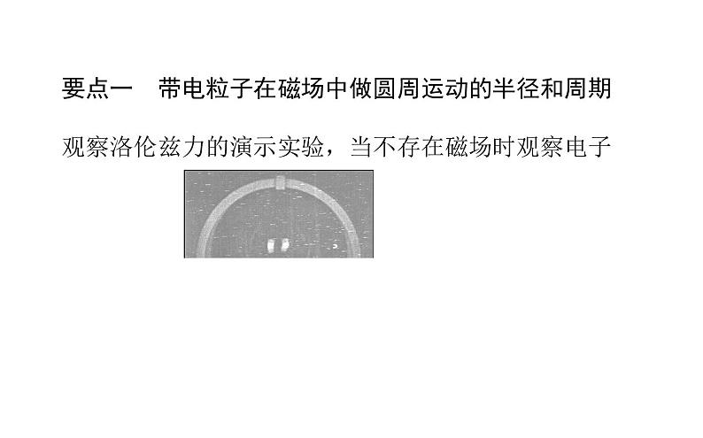 2020-2021学年高中物理新人教版选择性必修第二册 1.3带电粒子在匀强磁场中的运动 课件（47张）第8页