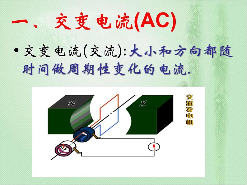 2020-2021学年高中物理新人教版选择性必修第二册 第3章 1 交变电流 课件（41张）04