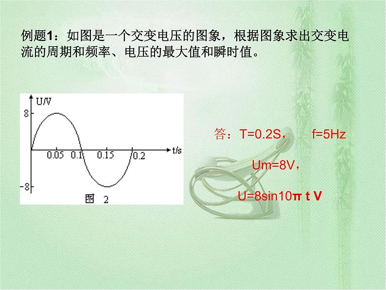 2020-2021学年高中物理新人教版选择性必修第二册 第3章 2 交变电流的描述 课件（44张）05