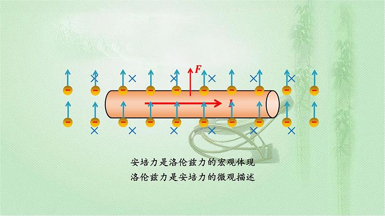 2020-2021学年高中物理新人教版选择性必修第二册 第1章 2 磁场对运动电荷的作用力 课件（16张）第5页