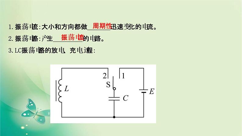 2020-2021学年高中物理新人教版选择性必修第二册 4.1-4.2 电磁振荡　电磁场与电磁波 课件（66张）第4页