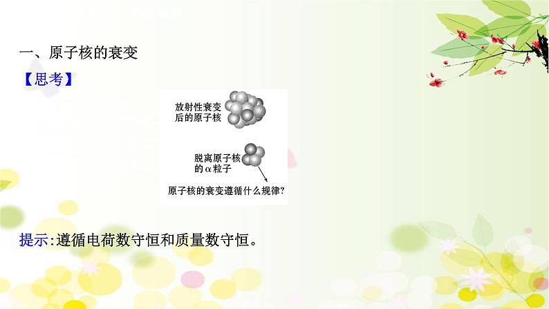 2020-2021学年高中物理新人教版选择性必修第三册 5.2  放射性元素的衰变 课件（91张）03