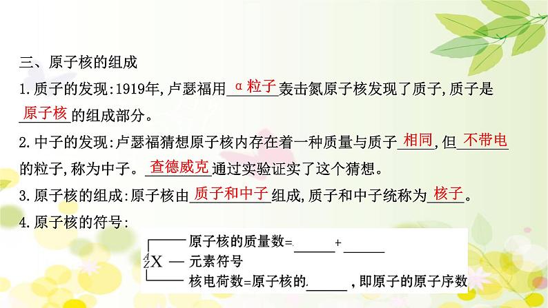 2020-2021学年高中物理新人教版选择性必修第三册 5.1  原子核的组成 课件（88张）06