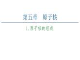 2020-2021学年高中物理新人教版选择性必修第三册 5.1原子核的组成 课件（56张）
