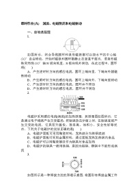 高中物理3 涡流、电磁阻尼和电磁驱动测试题