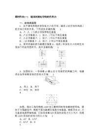 物理选择性必修 第二册1 磁场对通电导线的作用力课时练习