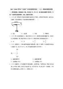 2017-2018学年广东省广州市荔湾区高二（上）期末物理试卷