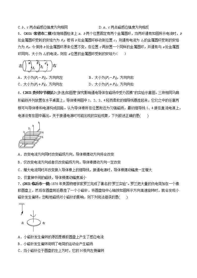 专题10.1 磁场及其对电流的作用—【练】原卷版第2页