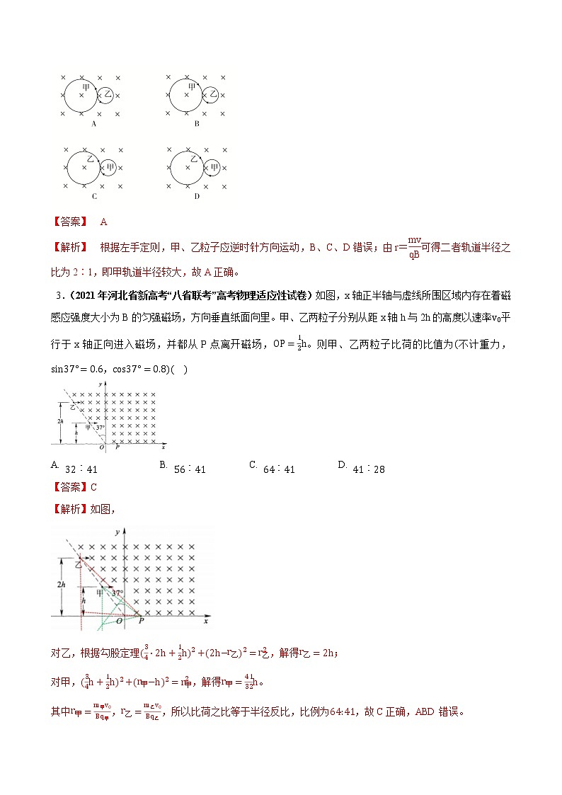 专题10.2 磁场对运动电荷的作用—【练】解析版第2页